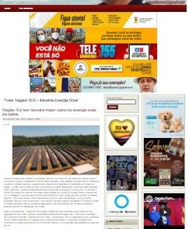 Região Sul tem terceira maior usina de energia solar da Bahia